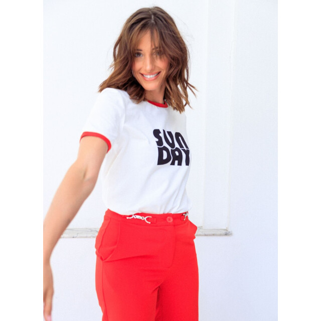 IVY BEAU Semma shirt Semma Shirt Rood large