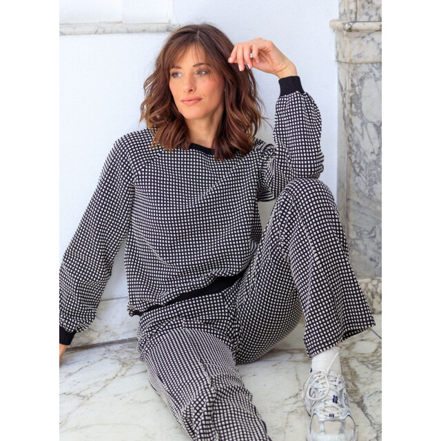 IVY BEAU Sabien top /wit Sabien Top Zwart/Wit large