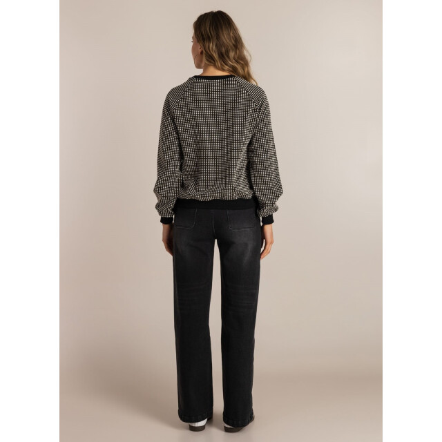 IVY BEAU Sabien top /wit Sabien Top Zwart/Wit large