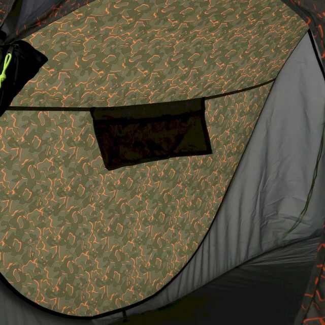 Regatta Malawi camo 2 persoons pop-up tent UTRG7250_grapeleafmagmaorange large