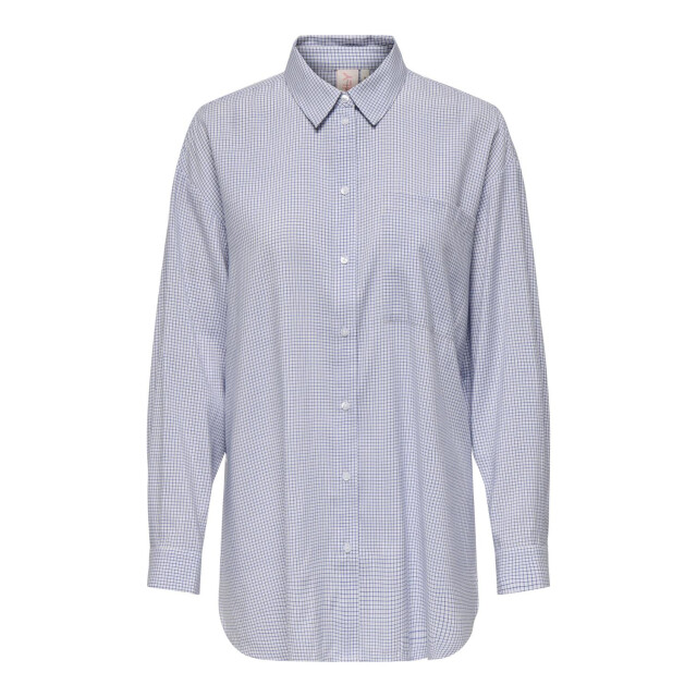 Only Onlmaggie l/s check shirt wvn 15344363 large