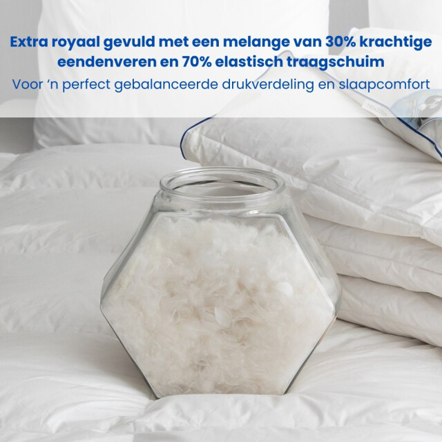 Fabiola Luxe topmatras 10cm – dons & traagschuim – anti-allergisch – rds & 3375219 large