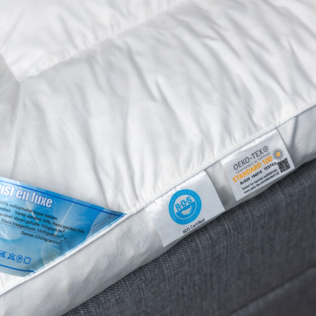 Fabiola Luxe topmatras 10cm – dons & traagschuim – anti-allergisch – rds & 3375219 large