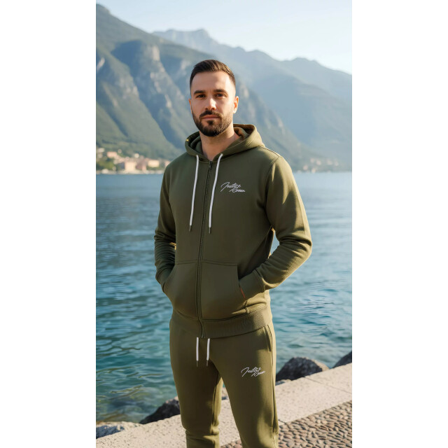 Indigo Denim Denim joggingpak heren kaki ID075-1 large