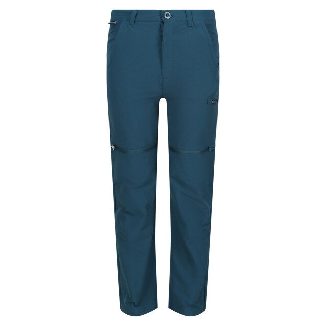 Regatta Kinder/kinder highton stretch afritsbare wandelbroek UTRG7186_moroccanblue large