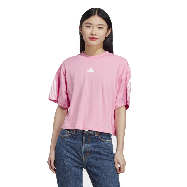 Adidas Casaul t-shirt dames IB8523 W FI 3S TEE,BLIPNK large