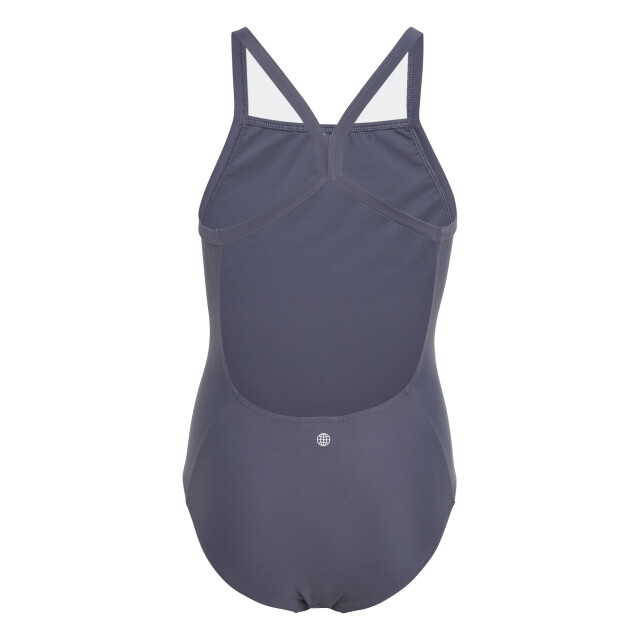 Adidas Badpak meisjes IC7691 BIG LOGO SUIT,SHANAV/LU large