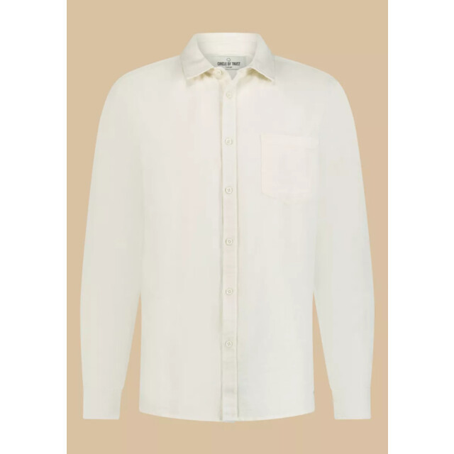 Circle of Trust Hs25 40 9999 jared ls shirt bone white HS25_40_9999 large