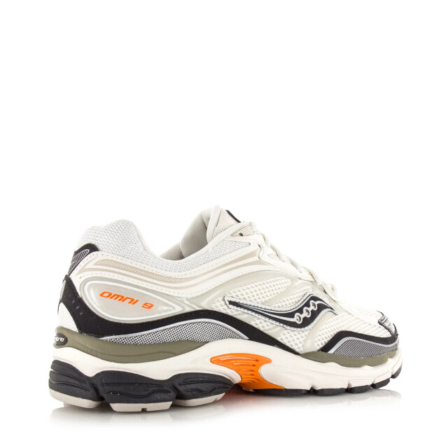 Saucony Progrid omni 9 white/turmeric lage sneakers unisex S70999-8 large