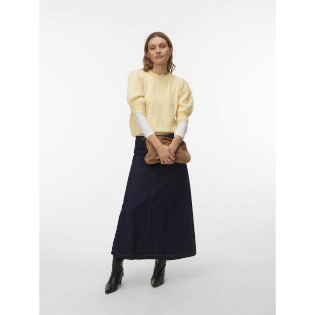 Vero Moda vmdoffy 2/4 o-neck pullover ga noos 10278313 golden haze 06712.490.0007 large