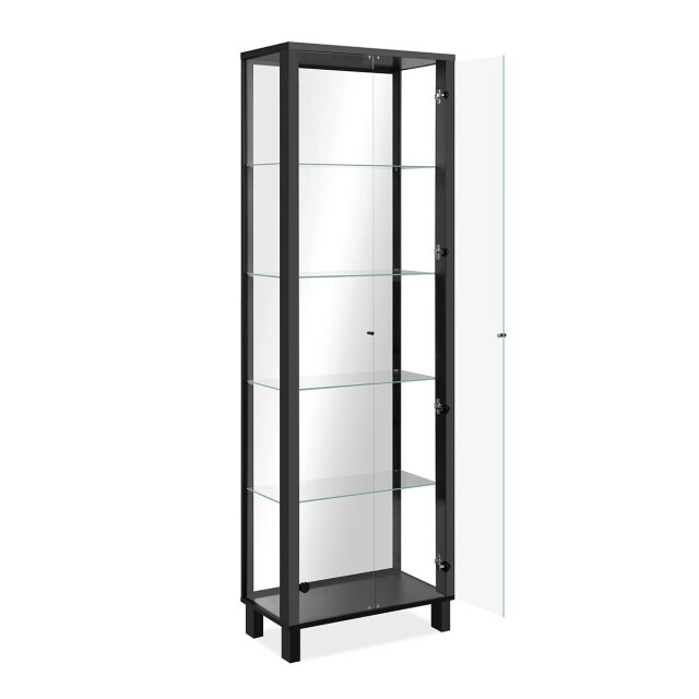 CaliCosy Vitrinekast met 2 deuren en 4 glazen planken l62 x h189 cm albi 3438069 large