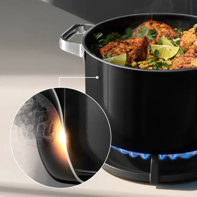 WMF Fusiontec 2.0 mineral pro pannenset 4-delig zwart 10251005 large