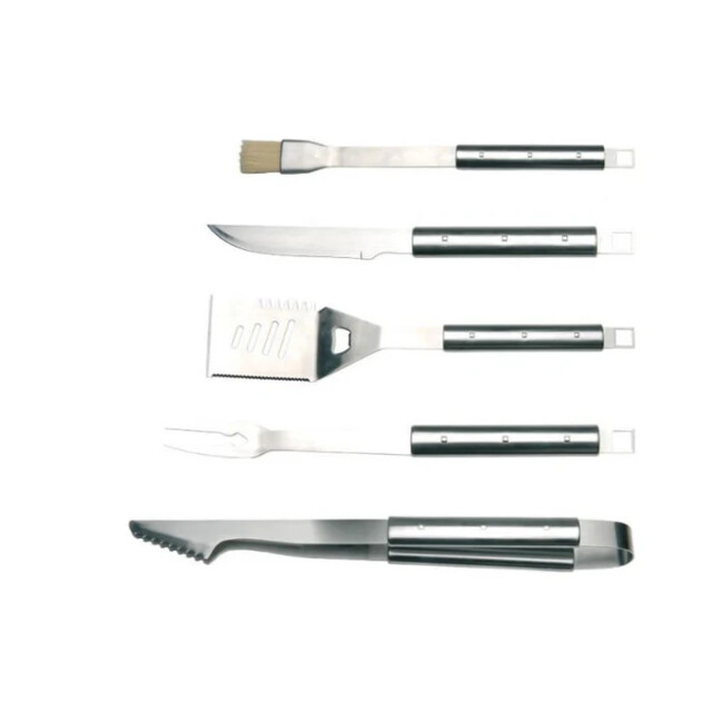 BergHOFF Barbecueset 6pc stainless steel bbq set met koffer 1108180 large