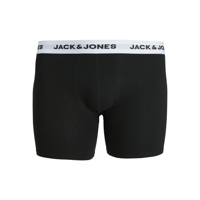 Jack & Jones Heren plus size boxershorts trunks jacbasic 5-pack multicolor 12222819-Forest Night large