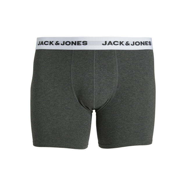 Jack & Jones Heren plus size boxershorts trunks jacbasic 5-pack multicolor 12222819-Forest Night large
