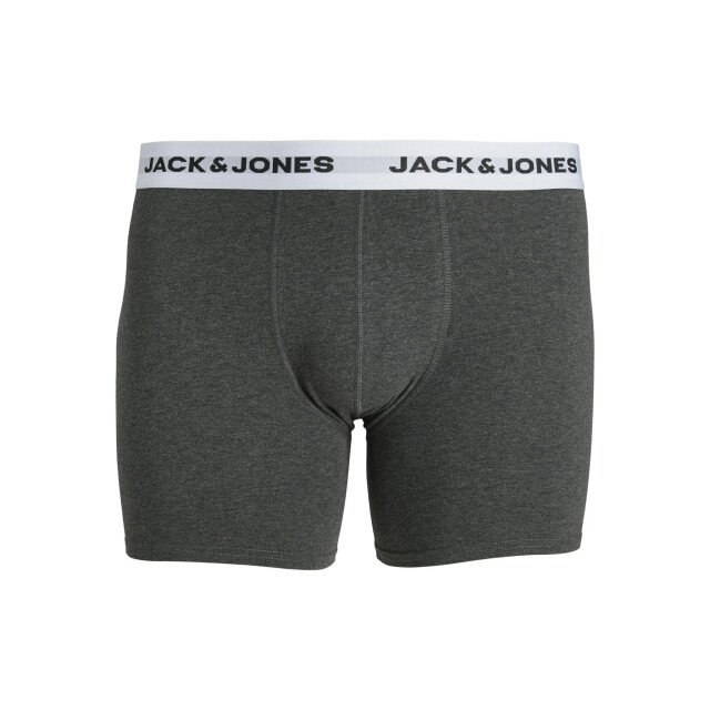 Jack & Jones Heren plus size boxershorts trunks jacbasic 5-pack multicolor 12222819-Forest Night large