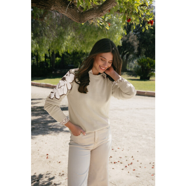 G-Maxx Jacqueline blouse beige 4309.05.0023 large