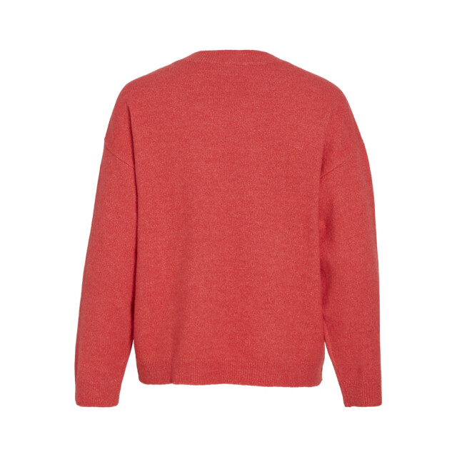 Vila Viliga ls o-neck knit top noos framboos 4219.45.0008 large