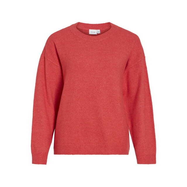 Vila Viliga ls o-neck knit top noos framboos 4219.45.0008 large