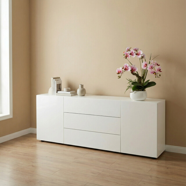 Kopu ® kunstbloem orchidee 46 cm lila bloempot vierkant phalaenopsis 2612722 large