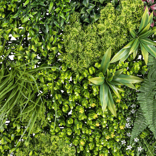 Kopu ® kunstplant wand element varen en mos 100x100x10cm 3485229 large