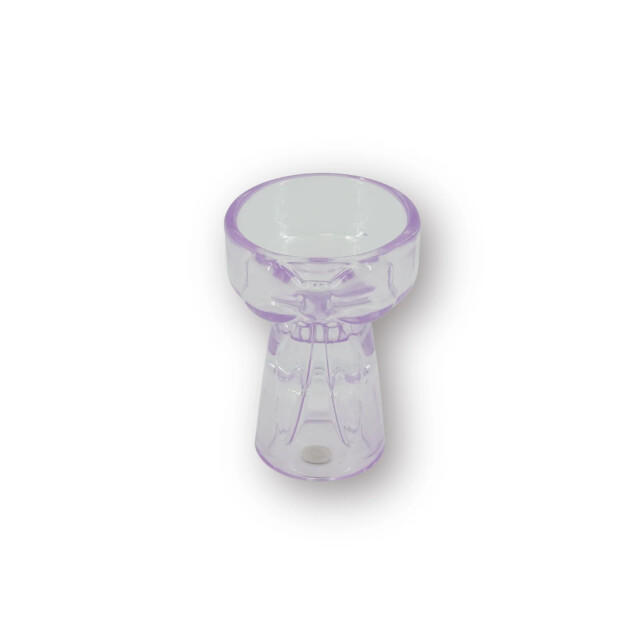 House Vitamin Candle- and tealightholder bow lilac -7,5x9,5cm 3485197 large