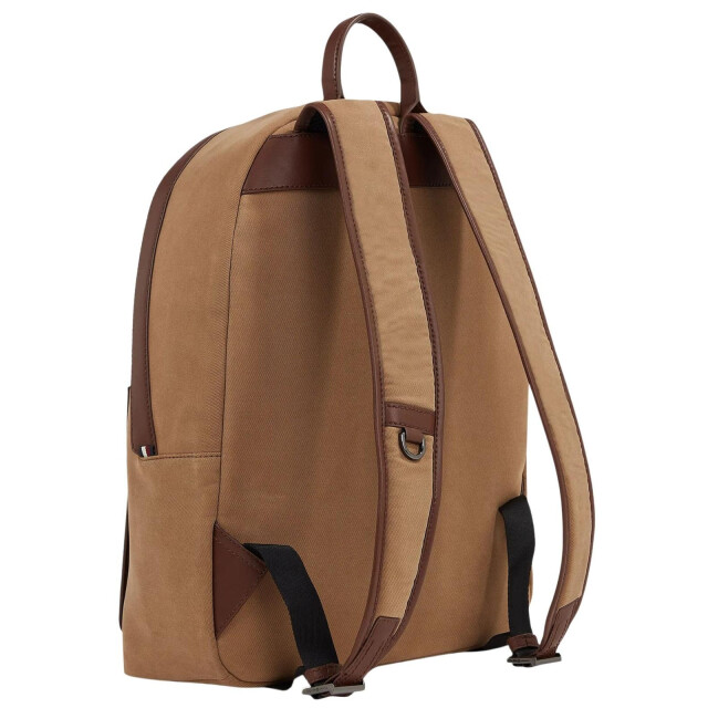 Tommy Hilfiger Rugzak van rundleer UTNA1249_brown large