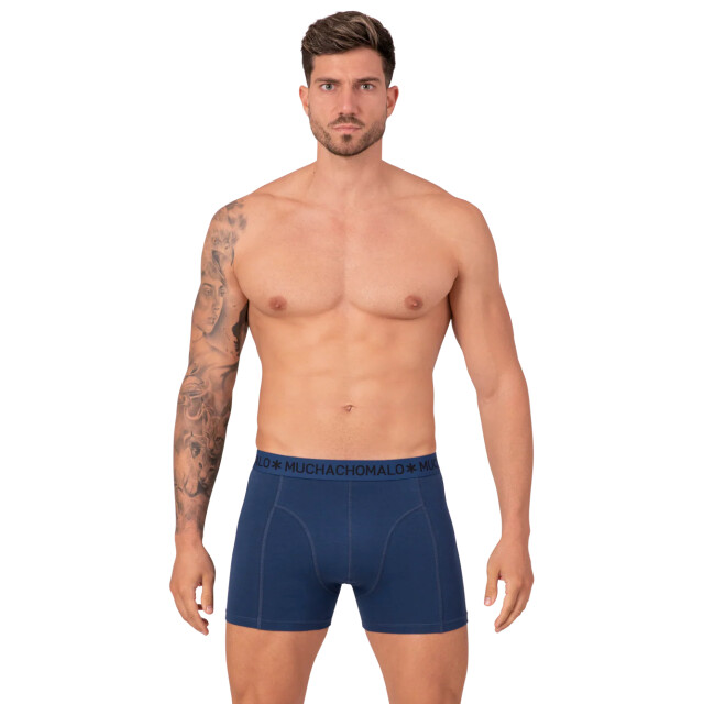 Muchachomalo Heren 3-pack boxershorts effen SOLID1010-588 large