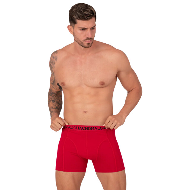 Muchachomalo Heren 3-pack boxershorts effen SOLID1010-588 large