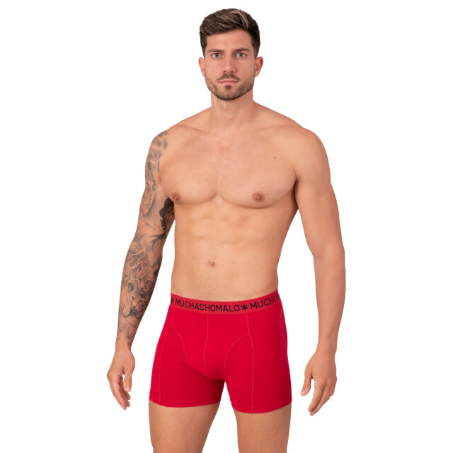 Muchachomalo Heren 3-pack boxershorts effen SOLID1010-588 large