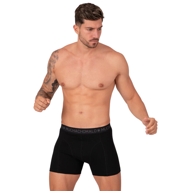Muchachomalo Heren 3-pack boxershorts effen SOLID1010-588 large