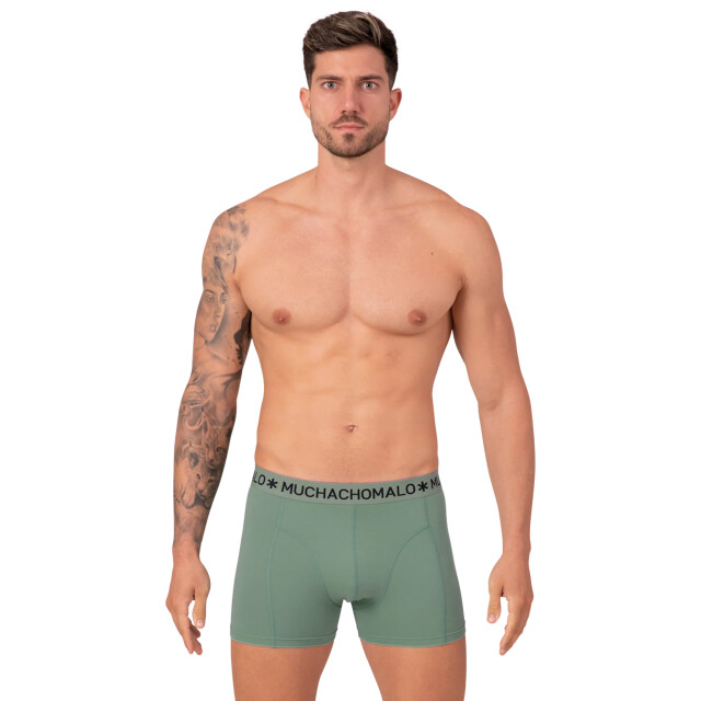 Muchachomalo Heren 2-pack boxershorts effen SOLID1010-578 large