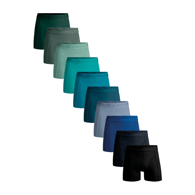 Muchachomalo Heren 10-pack boxershorts U-SOLID1010-1272 large
