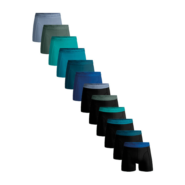 Muchachomalo Heren 12-pack boxershorts U-SOLID1010-1276 large