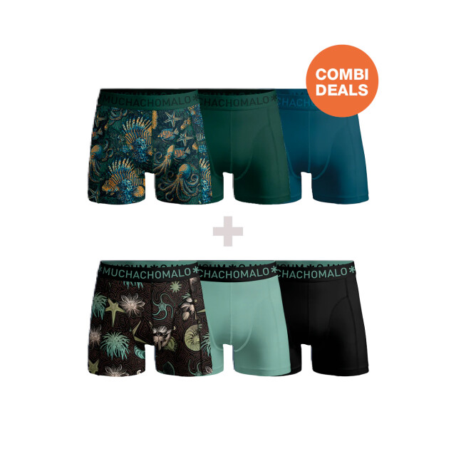 Muchachomalo Heren 3+3-pack boxershorts CDOUTLT376-384 large