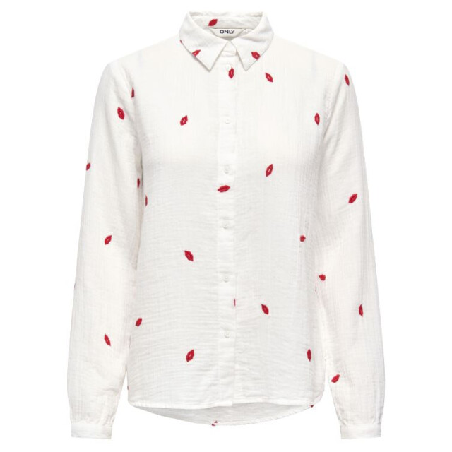Only Onlnoella-mia l/s kiss shirt wvn cs 15367081 large