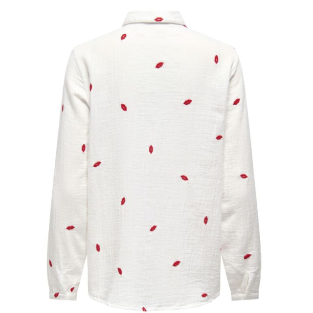 Only Onlnoella-mia l/s kiss shirt wvn cs 15367081 large