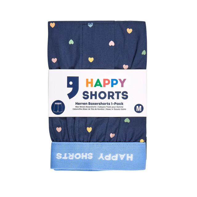 Happy Shorts X wijde boxershorts heren hartjes HS-X-1322 large