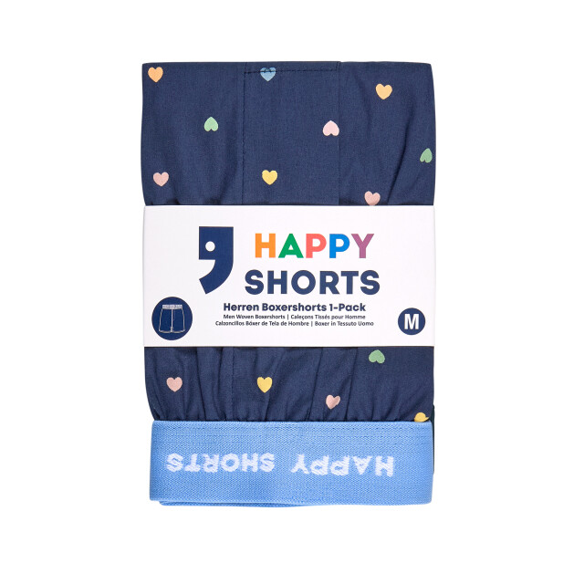 Happy Shorts X wijde boxershorts heren hartjes HS-X-1322 large