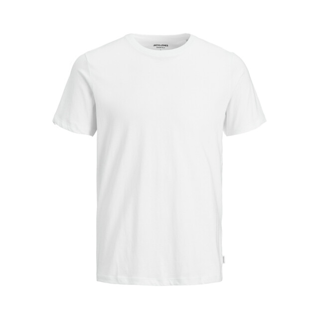Jack & Jones Basic heren t-shirt jjeorganic ronde hals 12156101-White large