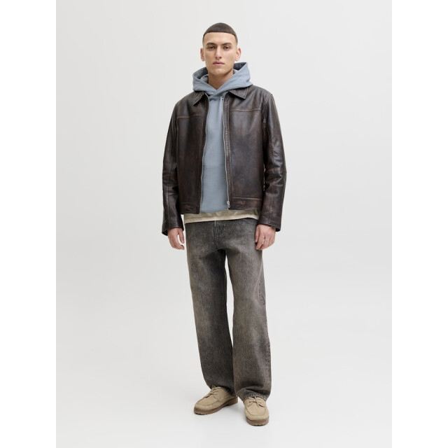 Jack & Jones Jornorrebro typo back sweat hood sn raf 5209.33.0014 large