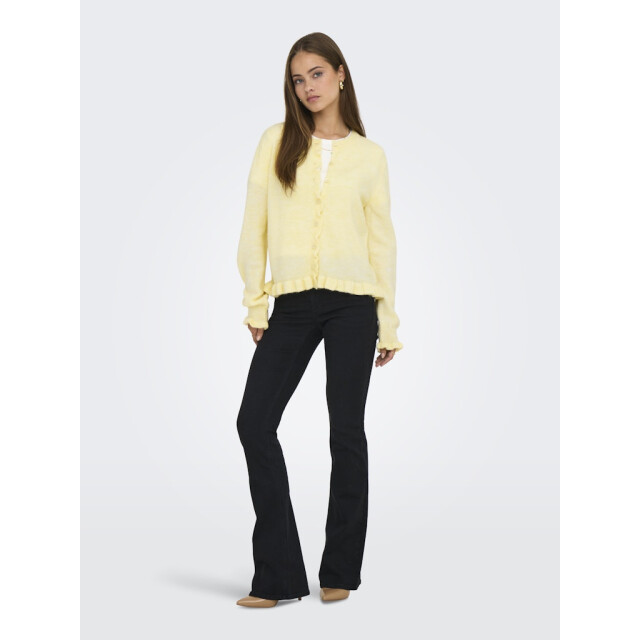 Jacqueline de Yong Jdyletty ls on frill cardigan knt noos licht 4249.11.0004 large