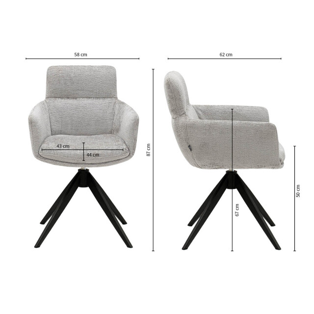 Kick Collection Kick draaistoel niek - 3486445 large