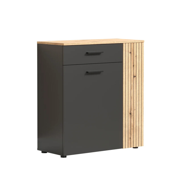 CaliCosy Hoog dressoir met 2 deuren en 1 lade l80 cm esteban 3486476 large