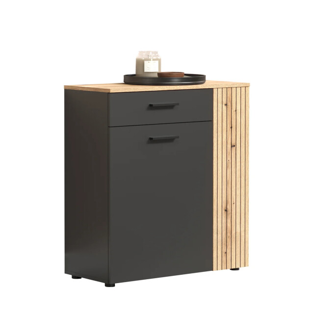 CaliCosy Hoog dressoir met 2 deuren en 1 lade l80 cm esteban 3486476 large