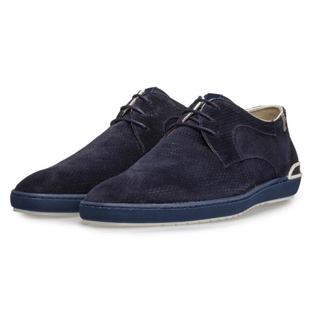 Floris van Bommel SFM-30293 Veterschoenen Blauw SFM-30293 large
