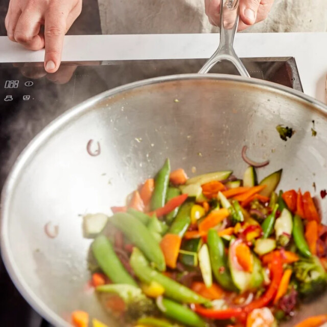 Demeyere Specialties 5 wok vlakke bodem 30 cm 50930 large