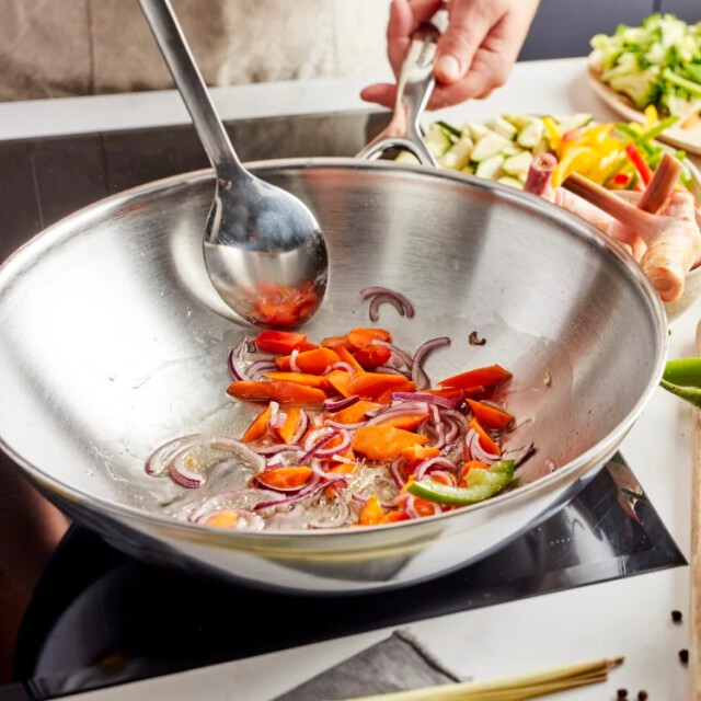 Demeyere Specialties 5 wok vlakke bodem 30 cm 50930 large