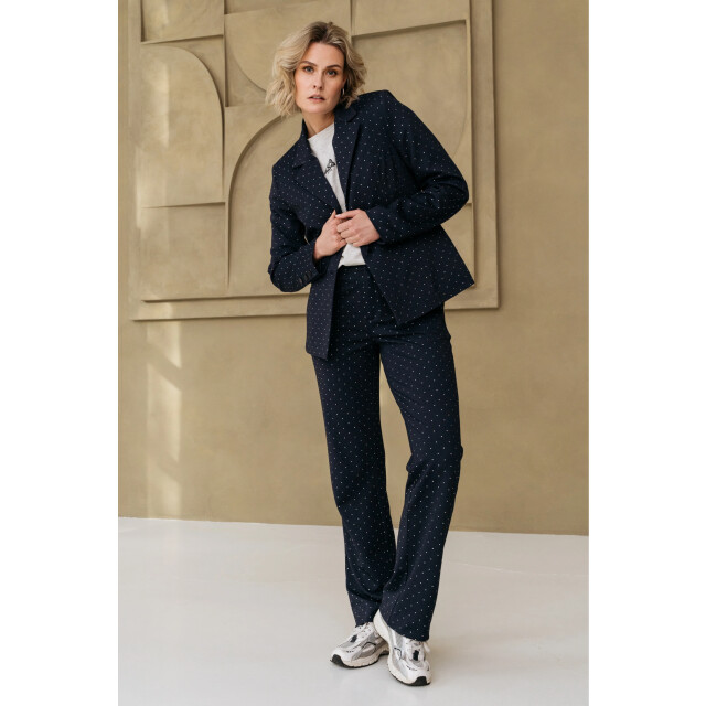 Zizo Cizzy pants /silver cizzy-navy large