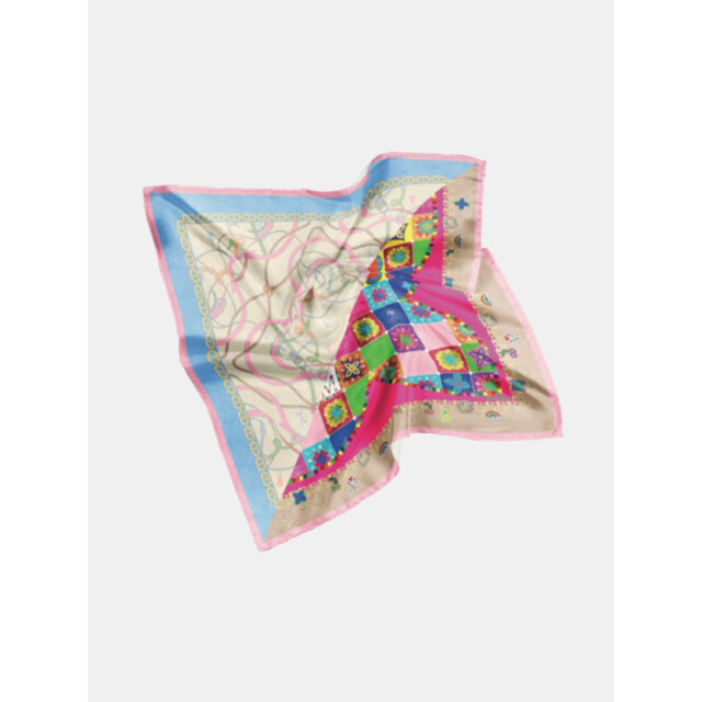 Mucho Gusto ® sjaal genova patchwork flow MUCHO GUSTO® Sjaal Burano Small Patchwork Dreams large